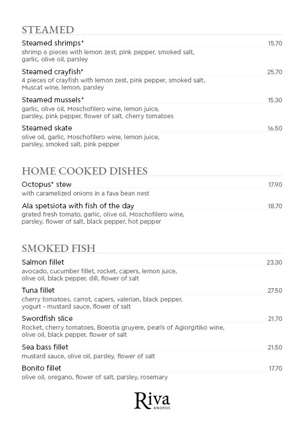 Menu page 4