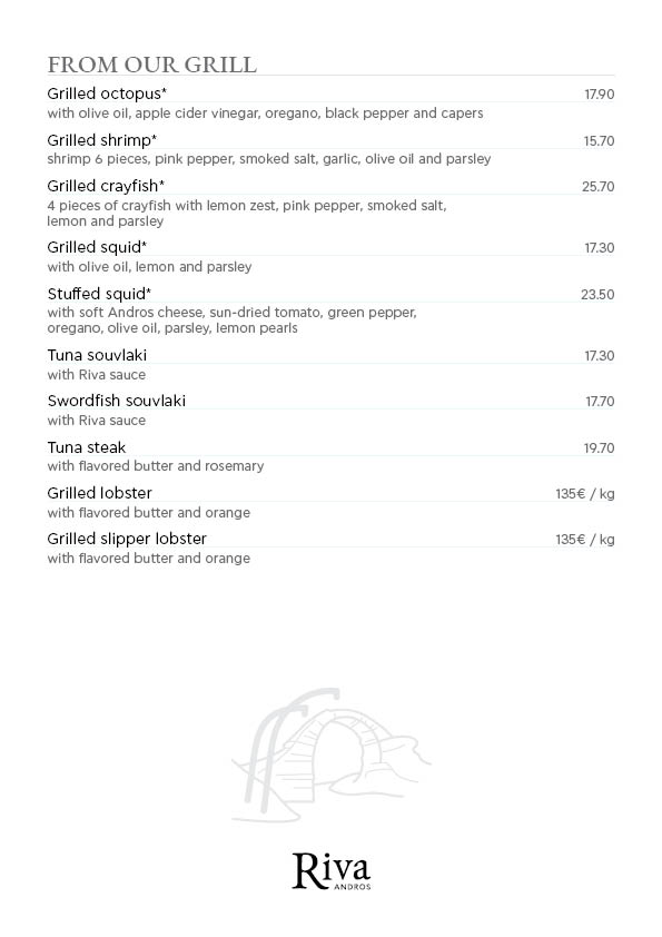 Menu page 5