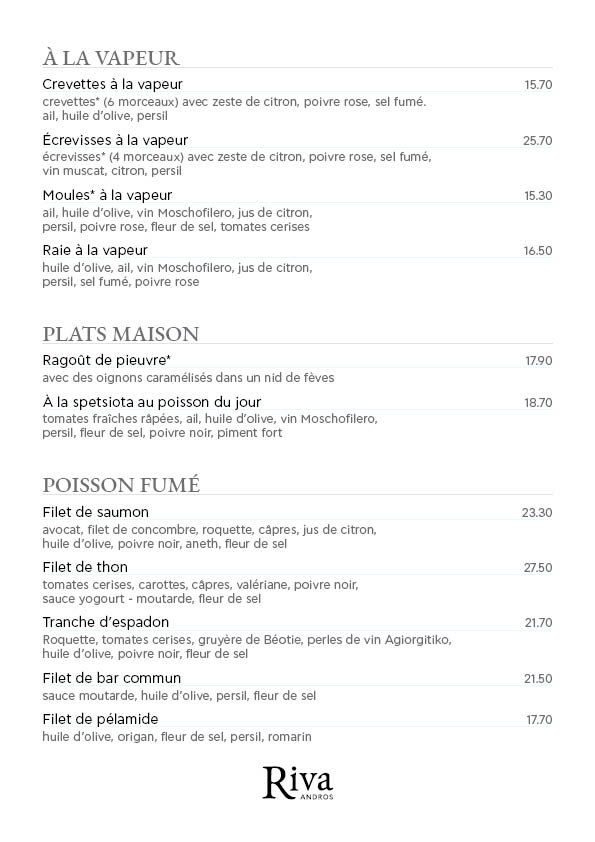 Menu page 4