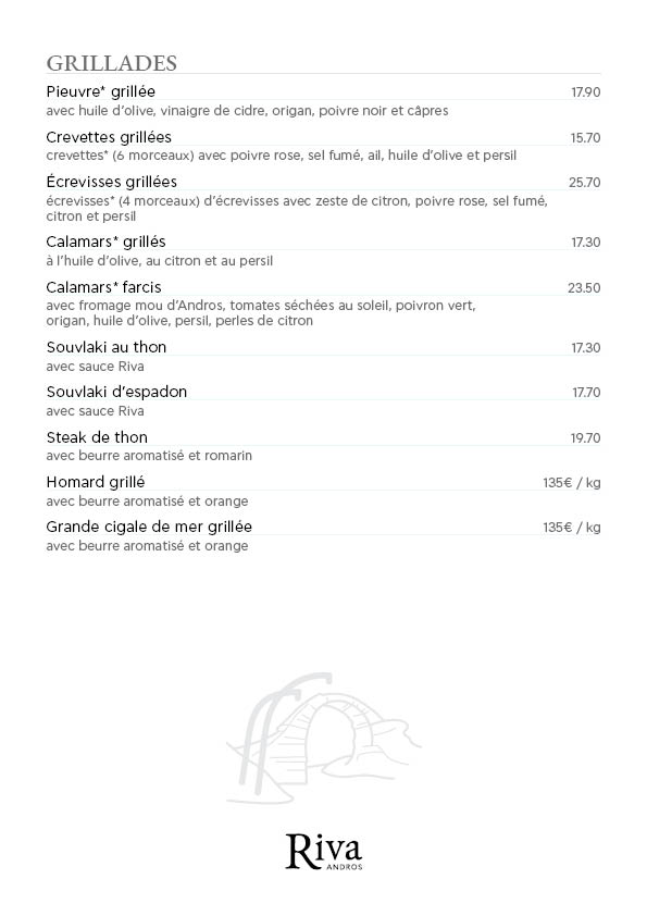 Menu page 5